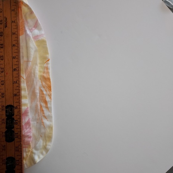 C&C California Women's Tropical Leaf Linen Blend Wide Split Leg Beach Pants‎ XS - Picture 6 of 8